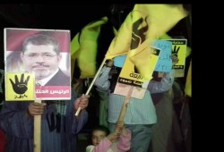 مسيرة ليلية لثوار بطن إهريت بالفيوم