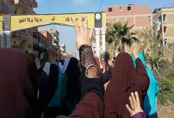 المنوفية : مسيرات حاشدة لثوار بركة السبع