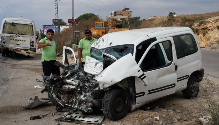 الإسكندرية : مصرع 5 طلاب فى حادث تصادم بطريق "العلمين - وادى النطرون"