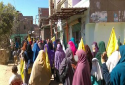 ثوار دمياط ينتفضون من البصارطة فى يوم اليتيم.. وينددون بجرائم العسكر