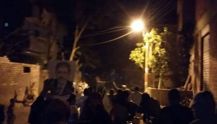 بني سويف:مسيرة ليلية ‏ببا ضمن فعاليات "‏انقذوا مصر المخطوفة"