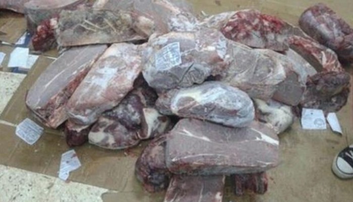 ضبط 113 كيلو لحوم فاسدة ودواجن محقونة بالمياه ببورسعيد