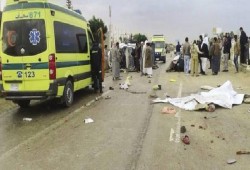 بالأسماء .. إصابة ضابط وأربعة مجندين في حادث تصادم بالدقهلية