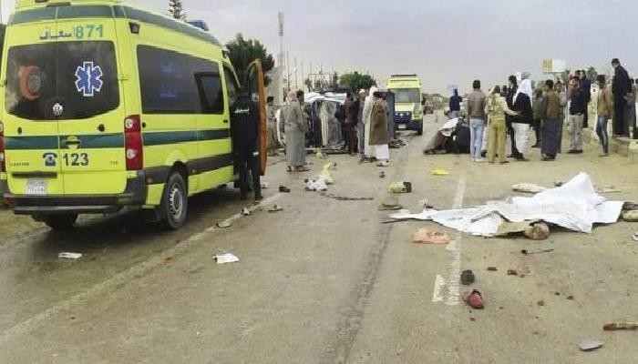 بالأسماء .. إصابة ضابط وأربعة مجندين في حادث تصادم بالدقهلية