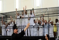 اليوم.. نظر عاشر جلسات محاكمة 379 معتقلاً بمذبحة فض اعتصام النهضة