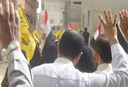 "القرين" تنتفض ضد الانقلاب العسكري