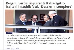 الإيطاليون لوفد الانقلاب : "ملفكم ناقص"