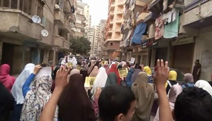 الاسكندرية تنتفض ضد الانقلاب ورفضا لقتل الابرياء