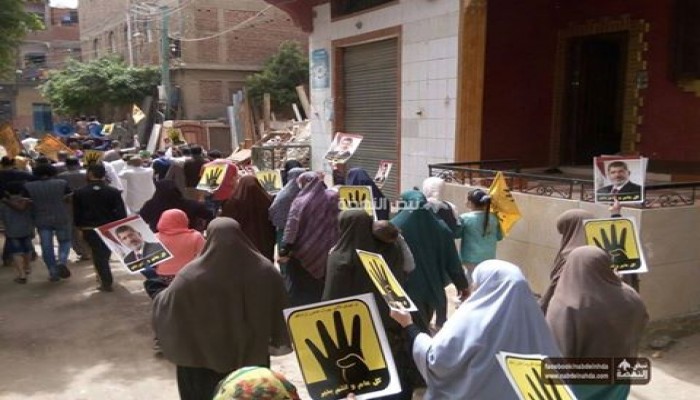 أحرار الجيزة ينتفضون ضد جرائم الانقلاب