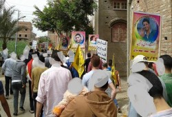 مسيرة حاشدة لثوار مركز دمياط في البصارطة