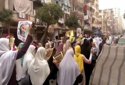 مظاهرة حاشدة بمنطقة السيوف تنديدا بحكم الإعدام على فضل المولى