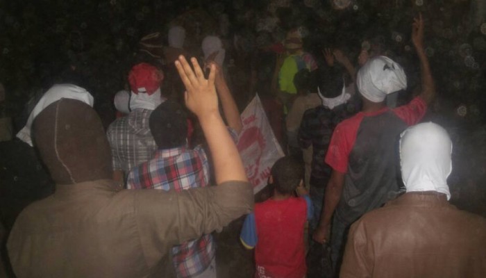 تظاهرات مناهضة للانقلاب العسكري ببني سويف في بداية اسبوع ‫"‏قوتنا في وحدتنا"‬