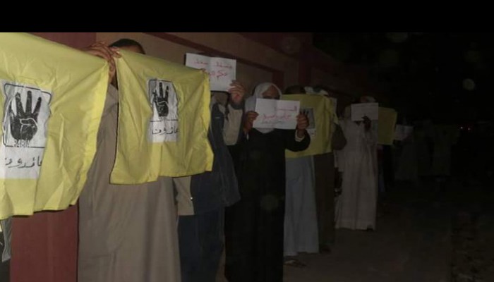 فعالية ليلية لثوار برج العرب ضد حكم العسكر