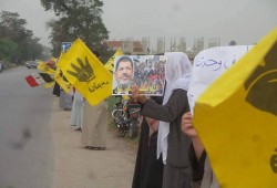 الشرقية : سلاسل بشرية بفاقوس ضمن أسبوع "قوتنا في وحدتنا"