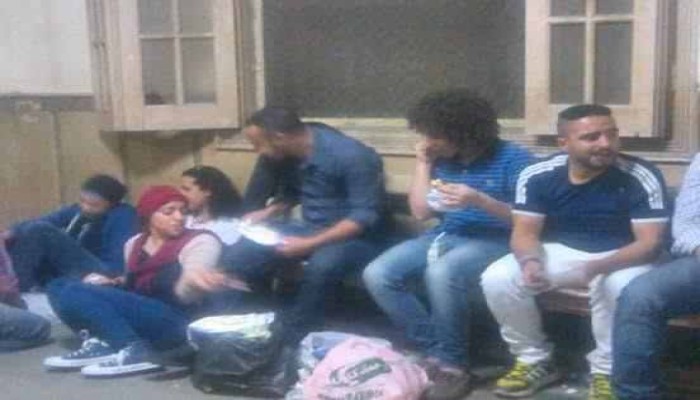 صورة .. المعتقلون بتهمة التظاهر ضد بيع أراضي مصر