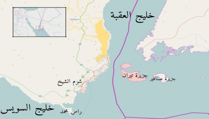 الانقلاب يحجب بيانات "تيران وصنافير" استعدادًا لنقلها للسعودية