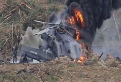 سوريا : تحطم طائرة روسية في حمص ومقتل الطاقم