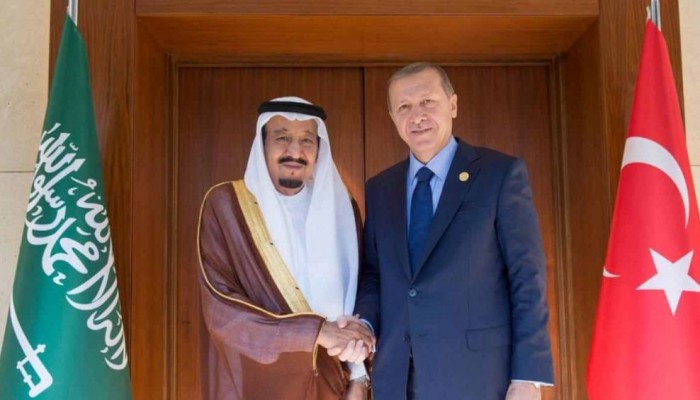 اليوم .. مباحثات رسمية بين الرئيس أردوغان والملك سلمان