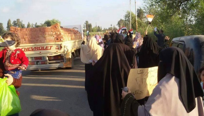 فعاليات ثورية بالدقهلية تحت شعار "عواد باع أرضك"