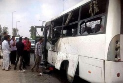 20 مصابًا بينهم 17 طفلا في اصطدام حافلة حضانة   في دمياط