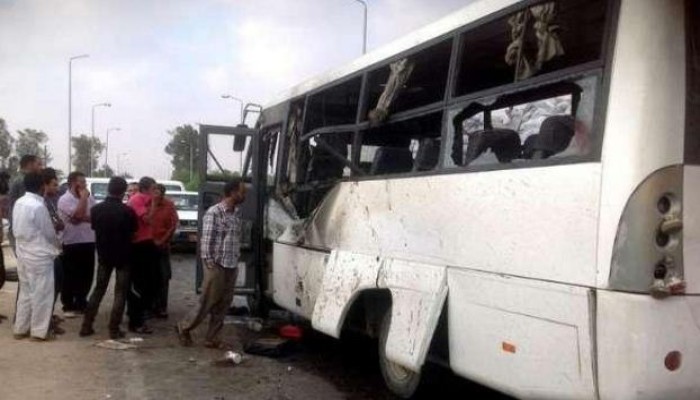 20 مصابًا بينهم 17 طفلا في اصطدام حافلة حضانة   في دمياط
