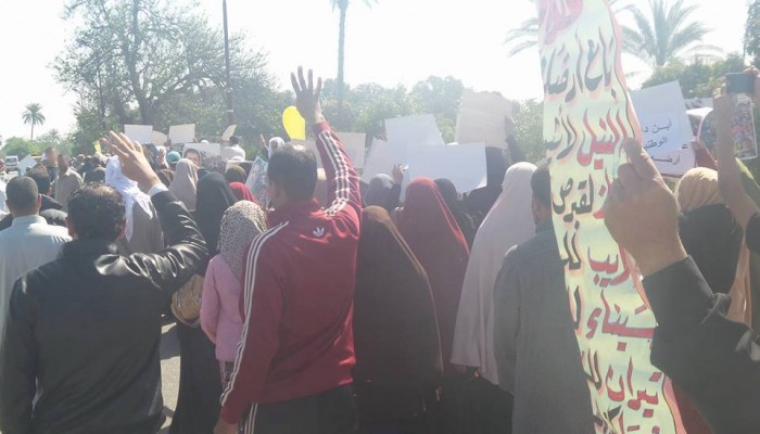 الشرقية : الحسينية تنتفض في بداية أسبوع " مصر فوق الجميع "
