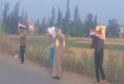 فعالية لثوار المحمودية لرفض بيع أرض مصر