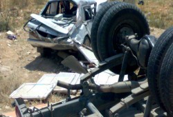 مصرع 12 شخص في حادث تصادم مروع بالبحر الأحمر