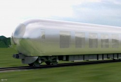 اليابان تصمم قطارًا "لا تراه العين"!!