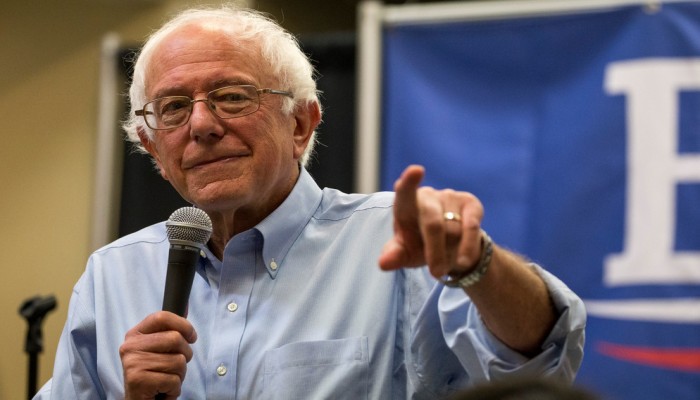 اليهودي "ساندرز" المرشح  للرئاسة الأمريكية يهاجم إسرائيل ويدافع عن غزة