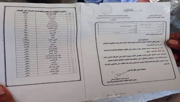 اللواء محمد العصار يحذر العاملين بـ"الإنتاج الحربي" من متابعة نافذة مصر