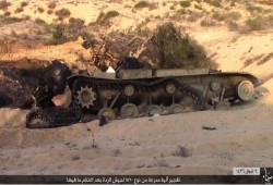 مصرع وإصابة 5 عسكريين بسيناء جراء تفجير دبابة