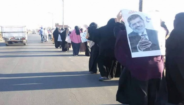 أحرار الدقهلية يواصلون تظاهرات "الأرض هي العرض"