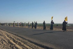 سلاسل بشرية لثوار الحسينية بالشرقية بأسبوع "مصر فوق الجميع"