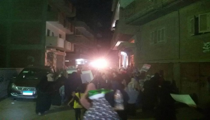 مسيرة ليلية لثوار العدوة بالشرقية بأسبوع "مصر فوق الجميع"