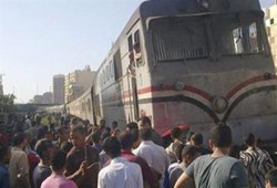 ارتفاع حصيلة وفيات حادث قطار أسوان إلى 10 حالات
