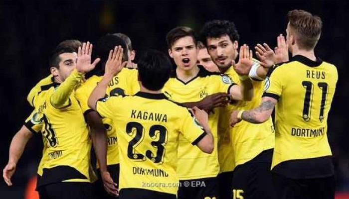 ثلاثية بوروسيا دورتموند في هيرتا تجدد صراعه مع بايرن ميونيخ في نهائي كأس ألمانيا