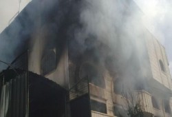 وفاة اثنين وإصابة 7 في حريق هائل بأحد المنازل بالمنوفية