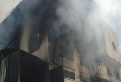 وفاة اثنين وإصابة 7 في حريق هائل بأحد المنازل بالمنوفية