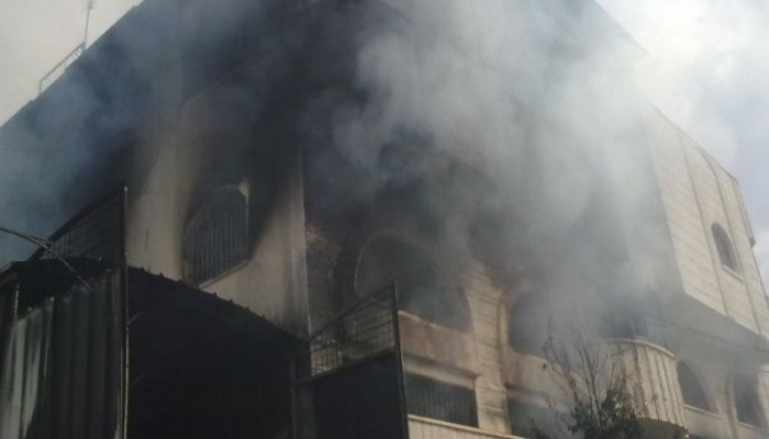 وفاة اثنين وإصابة 7 في حريق هائل بأحد المنازل بالمنوفية