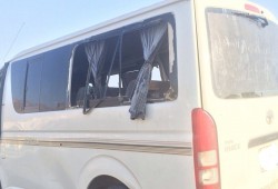 ضابط شرطة يطلق النار على "ميكروباص" ويفر هاربا