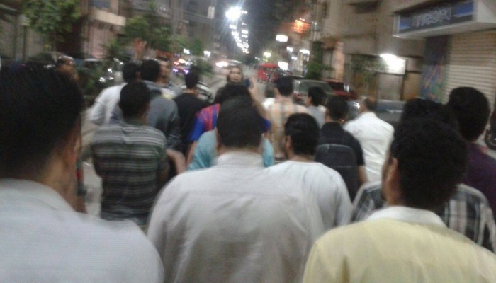 مسيرة لثوار طنطا رغم القمع الأمني