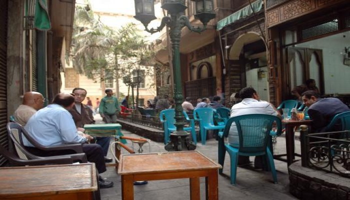 تفاصيل اعتقالات الشباب بمقهى وسط البلد