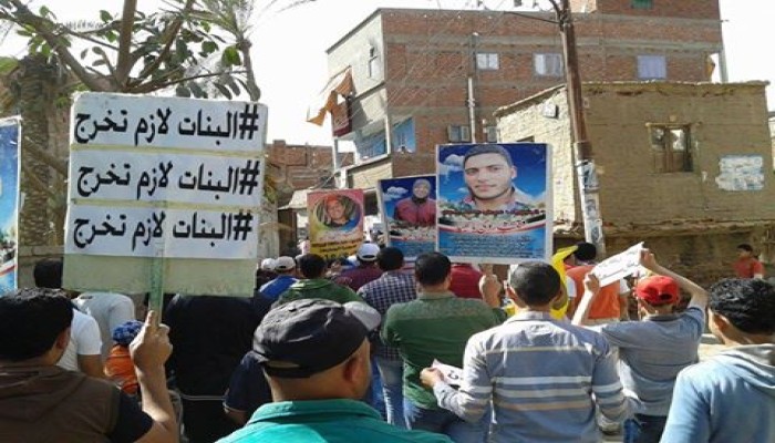 ‫ دمياط‬ : مسيرة حاشدة لثوار دمياط بالبصارطة