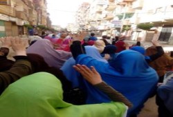 ثوار بركة السبع بالمنوفية يتفضوا فى تظاهرات حاشدة ضد الانقلاب وبيع الوطن
