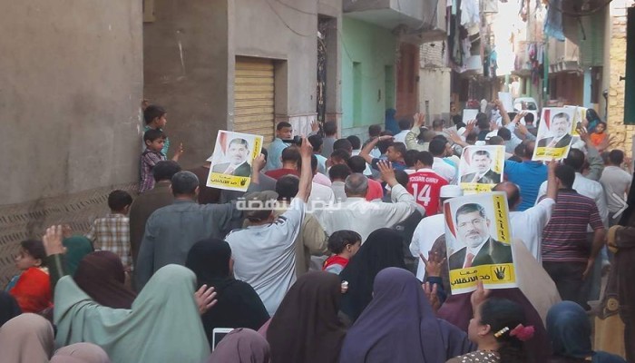 مسيرة لثوار المنصورية تنديدا ببيع جزيرتي تيران وصنافير