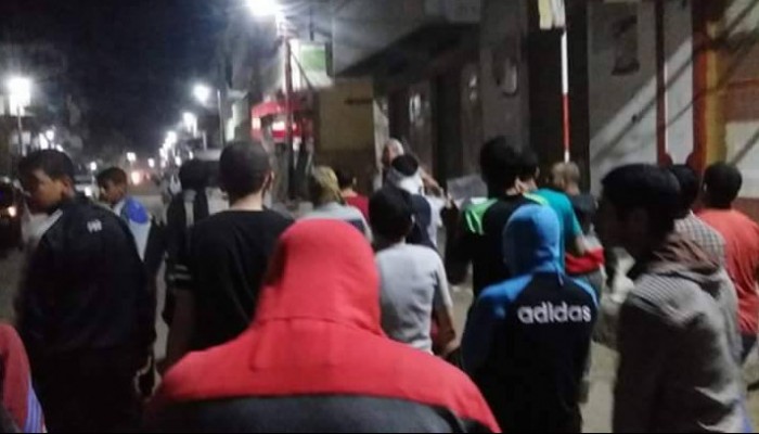 "عفاريت ضد الإنقلاب" تشعل حماس أهالى حوش عيسي بهتاف "أرحل"
