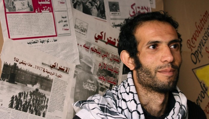 حبس الناشط الاشتراكي"هيثم محمدين" 15 يومًا بتهمة الانضمام إلى جماعة إرهابية