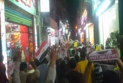 ثوار منيا القمح ينتفضون بمسيرة حاشدة رفضاً للانقلاب العسكري