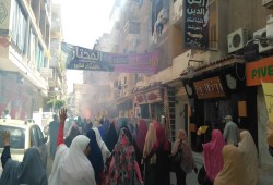 ثوار البحيرة يتحدون القبضة الأمنية .. و ينطلقون في 6 تظاهرات حاشدة مطالبين برحيل النظام